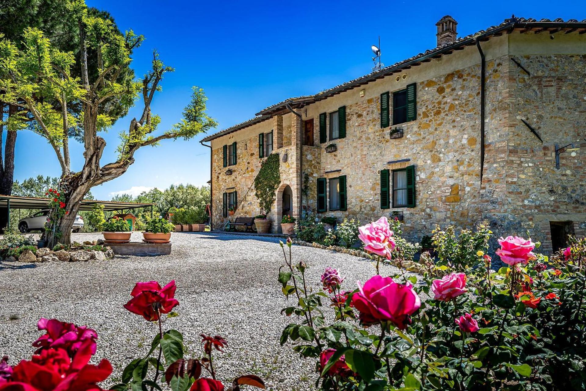Bed and Breakfast La Fornace Di Racciano Сан-Джиминьяно Экстерьер фото